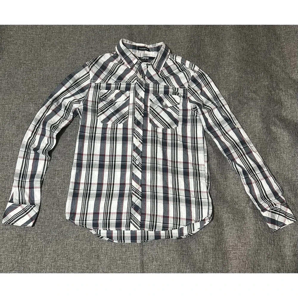 Men's Carbon Classic Fit Size S Long Sleeve‎ Shirt
